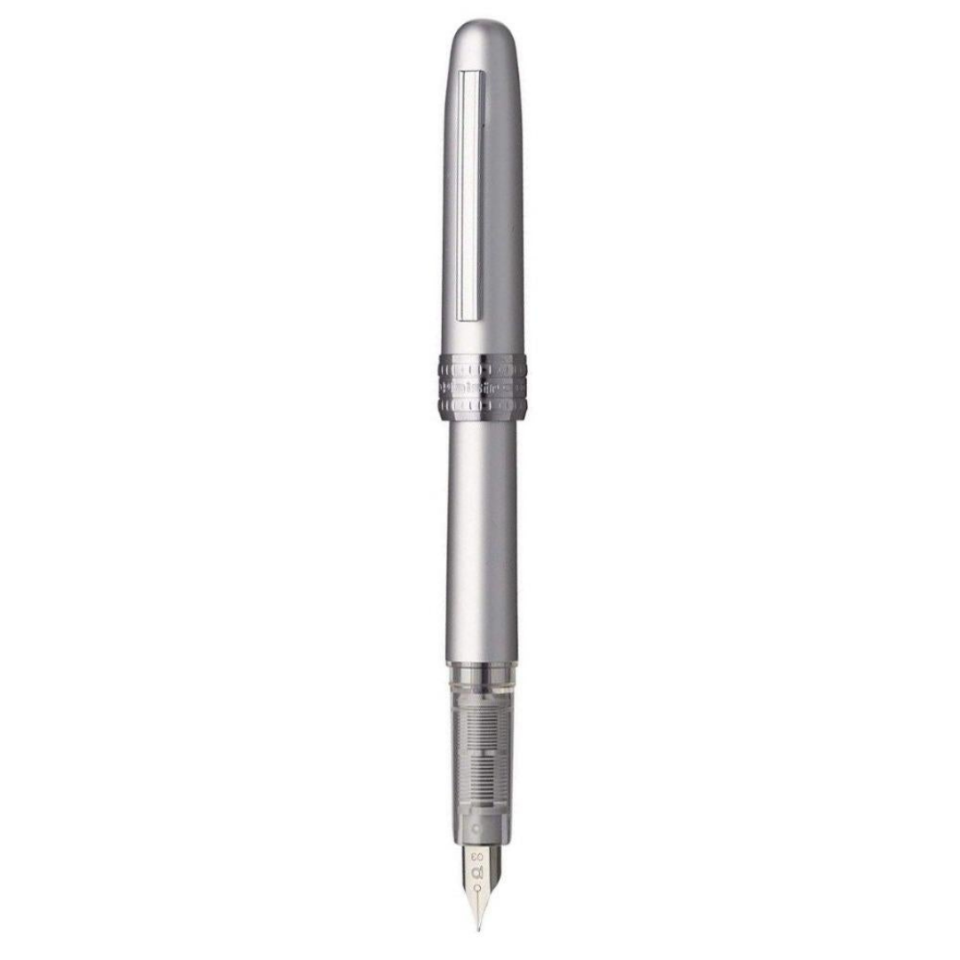 Platinum Plaisir Fountain Pen - Ice White