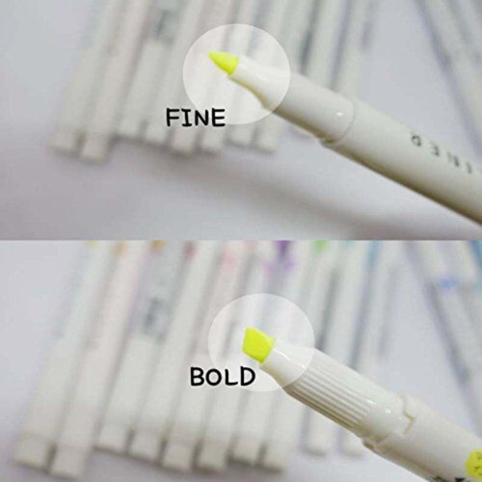 Zebra Mildliner Double-Sided Highlighter Pastel Set