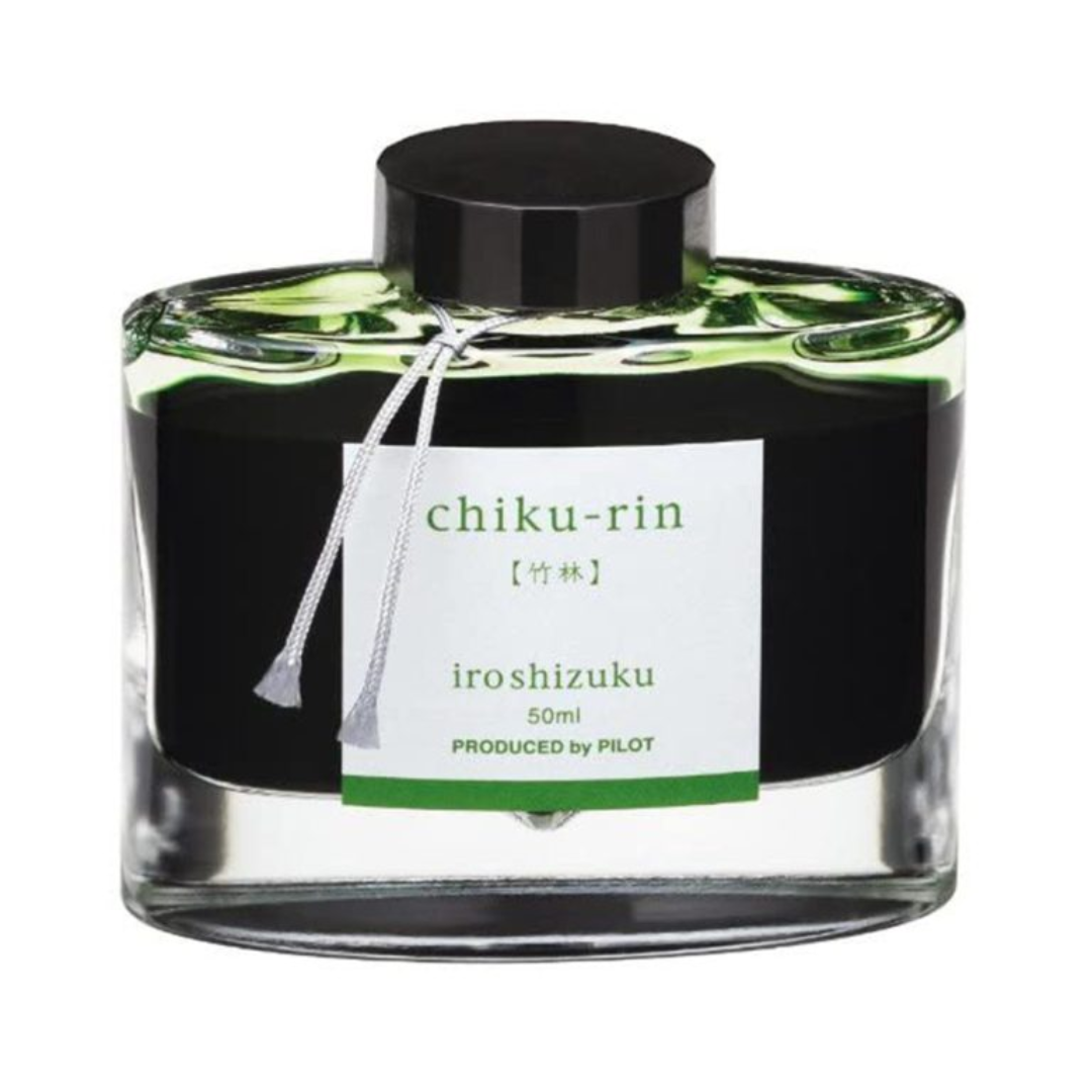 Pilot Iroshizuku Ink Bottle - 50 ML - Chiku-rin (Light Green)