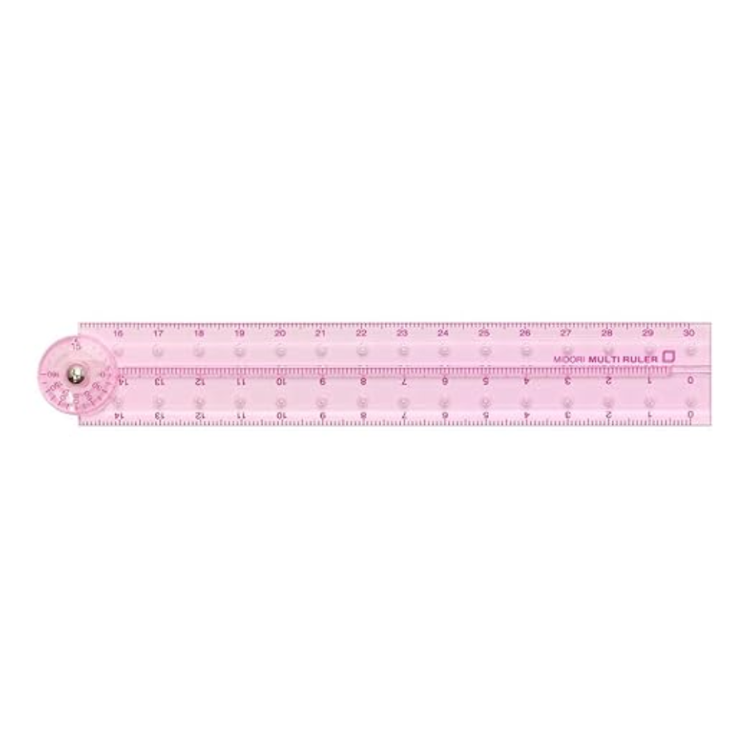 Midori Multi Ruler Pink - 30 Cms