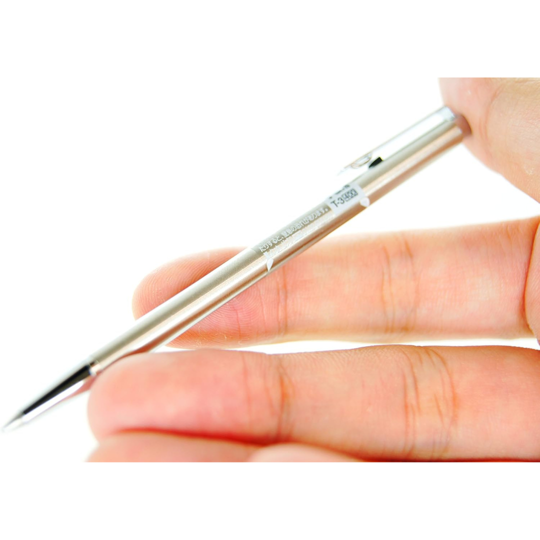 Zebra Techo T-3 Mini Ballpoint Pen - 0.7 mm - Black Ink