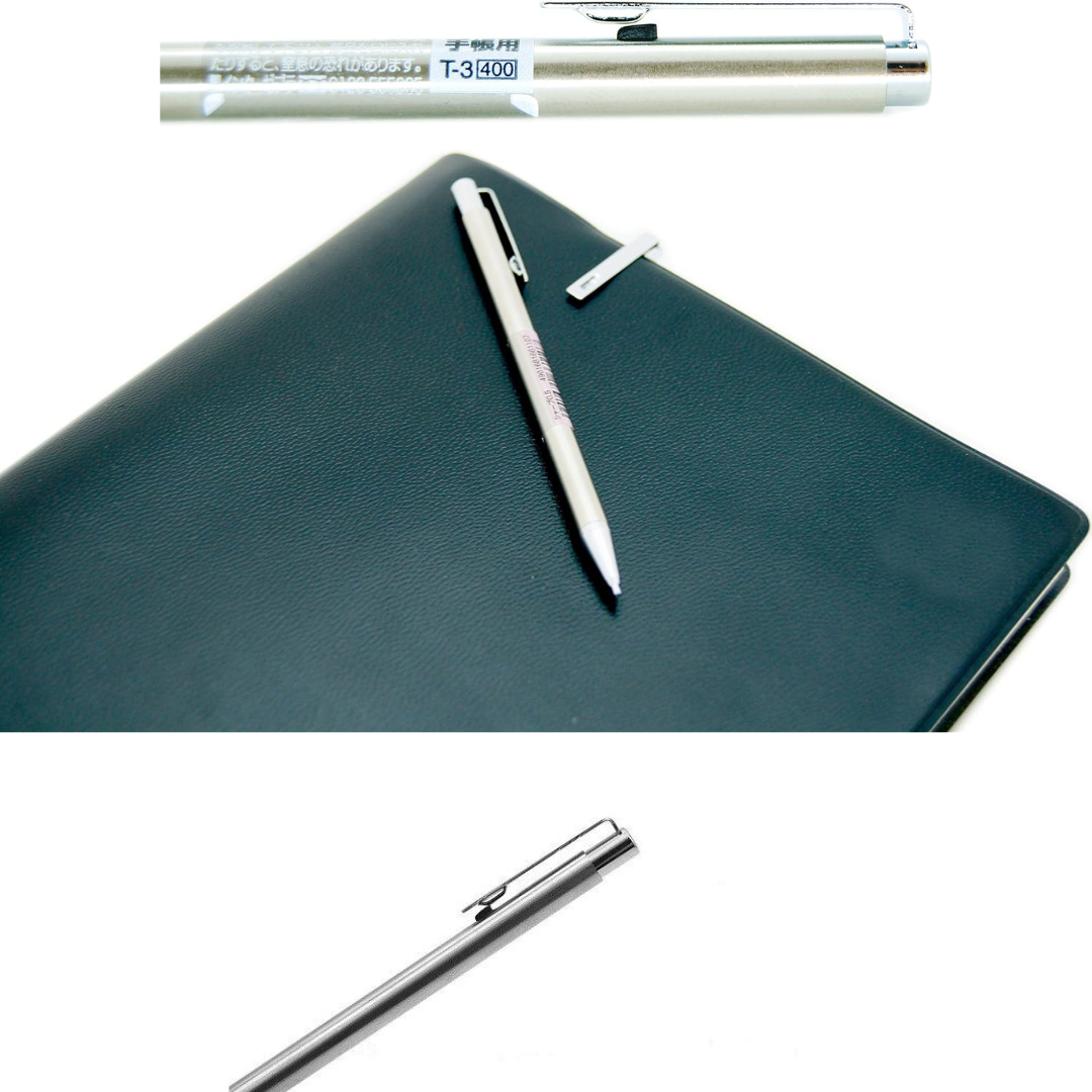 Zebra Techo T-3 Mini Ballpoint Pen - 0.7 mm - Black Ink