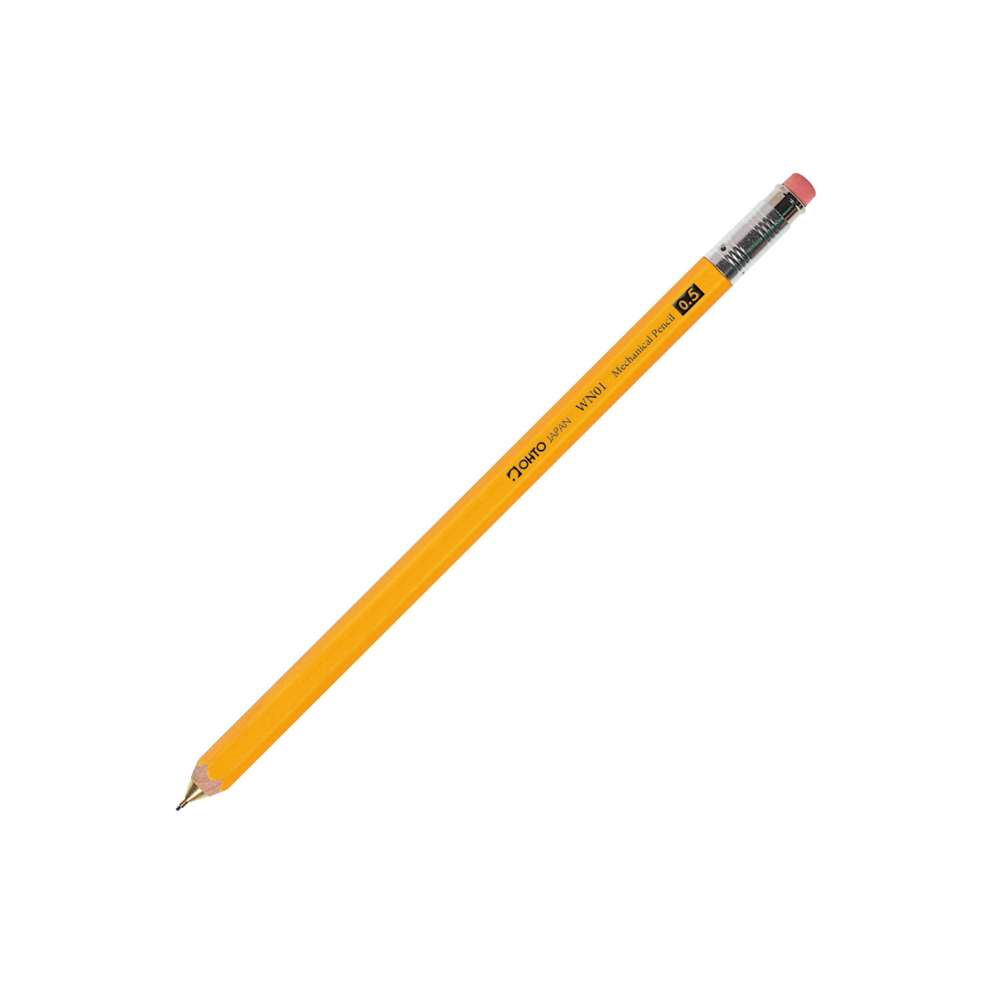 Ohto Wooden Mechanical Pencil - 0.5 mm