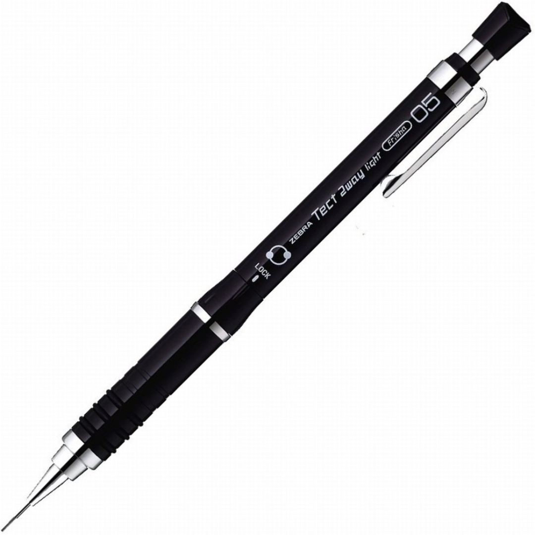 Zebra Tect 2way Light Drafting Pencil - 0.5 mm