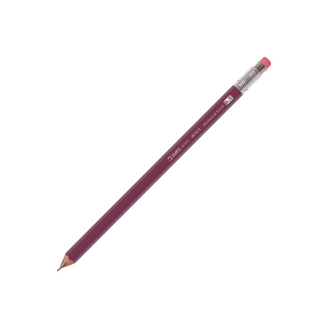 Ohto Wooden Mechanical Pencil - 0.5 mm
