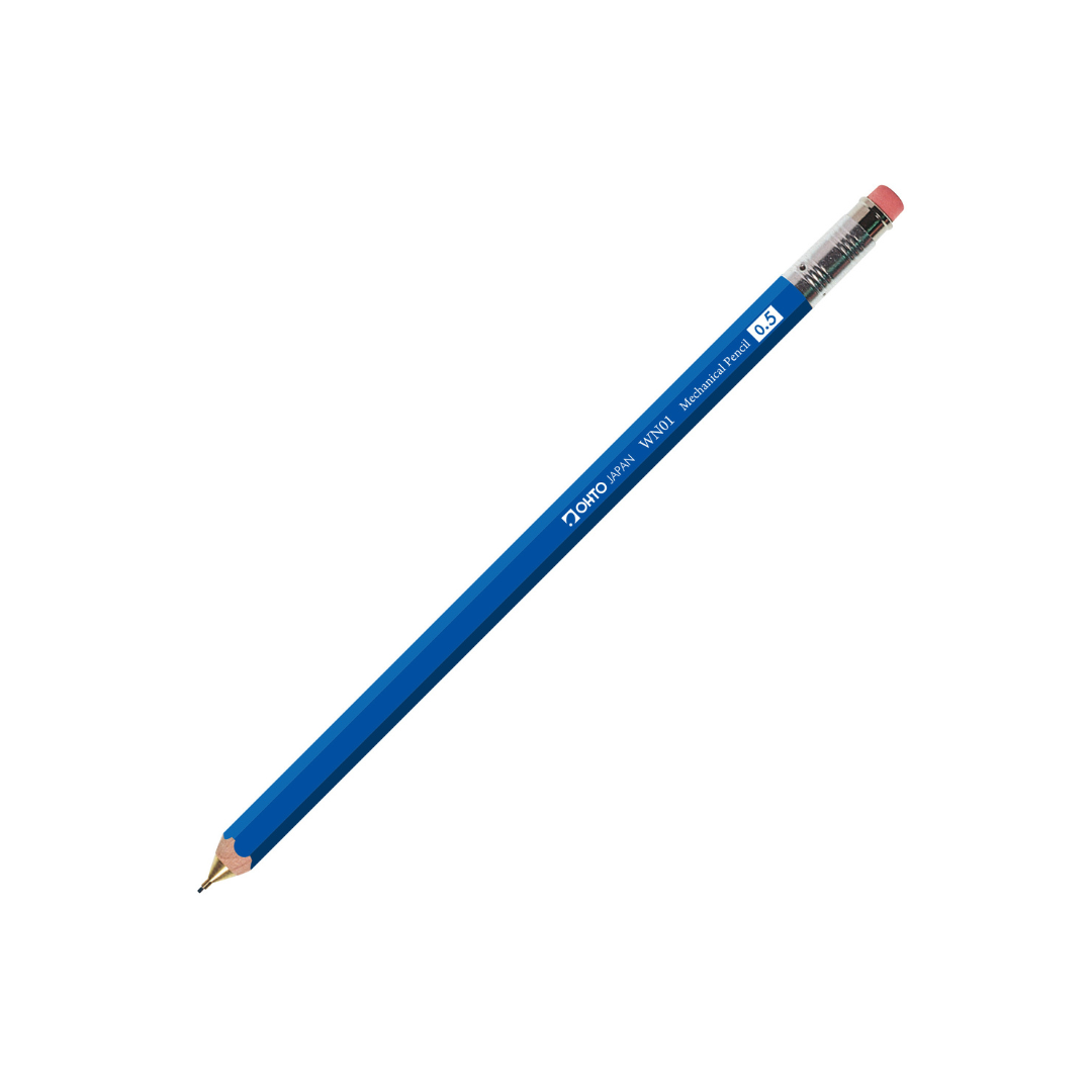 Ohto Wooden Mechanical Pencil - 0.5 mm