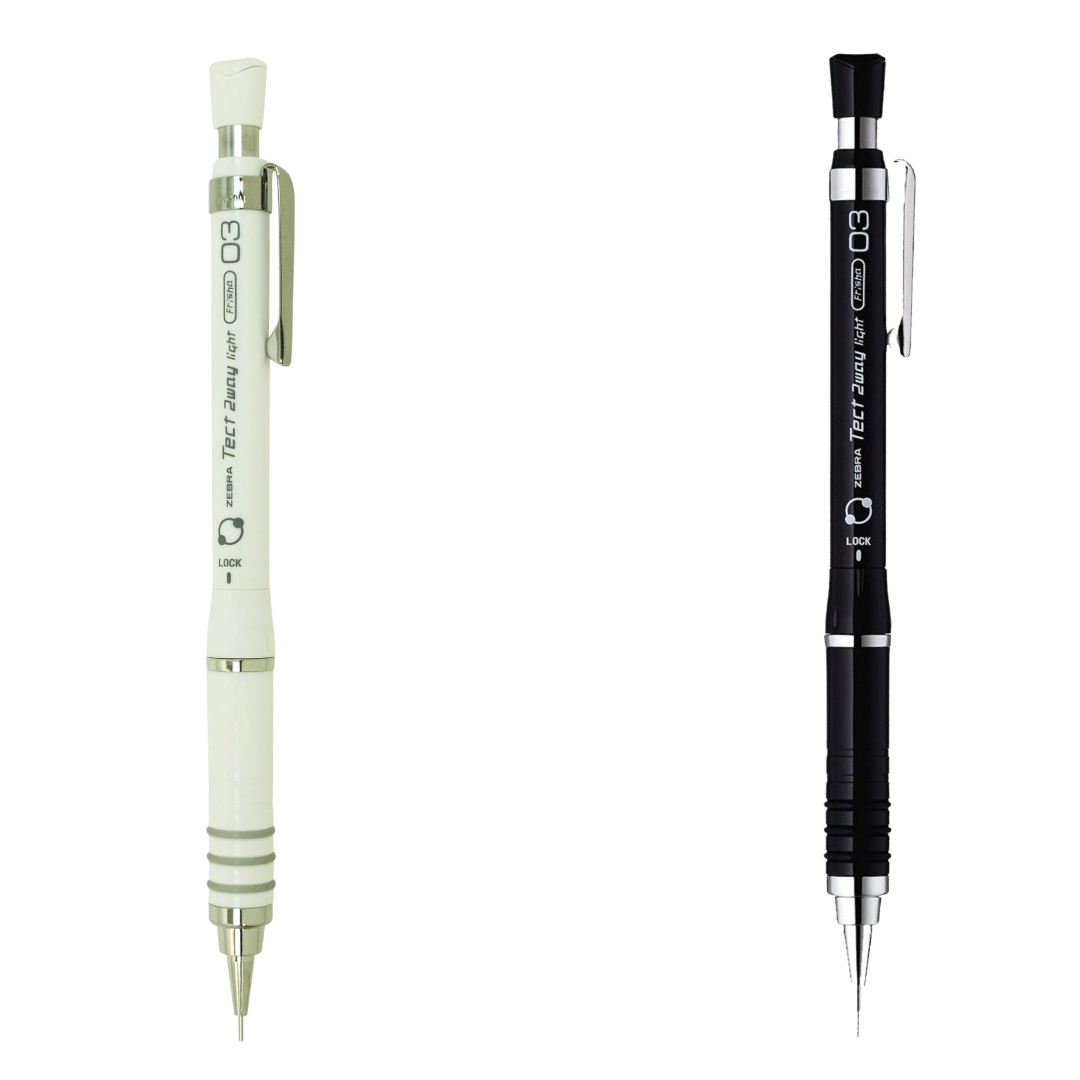 Zebra Tect 2way Light Drafting Pencil - 0.3 mm