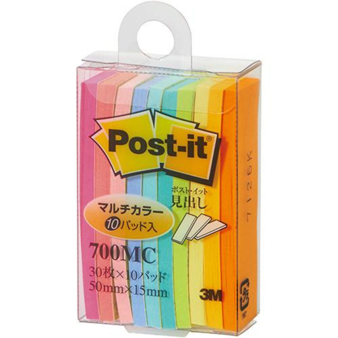 3M Post-It Multicolor Heading Sticky Notes