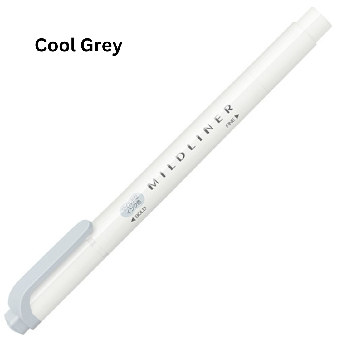 Zebra Mildliner Double-Sided Pastel Highlighter - Single
