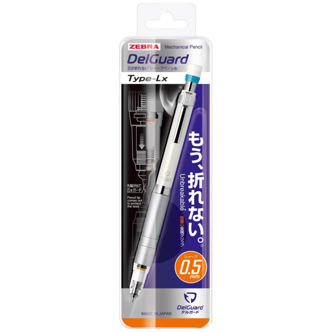 Zebra DelGuard Type-Lx Mechanical Pencil - 0.5 mm