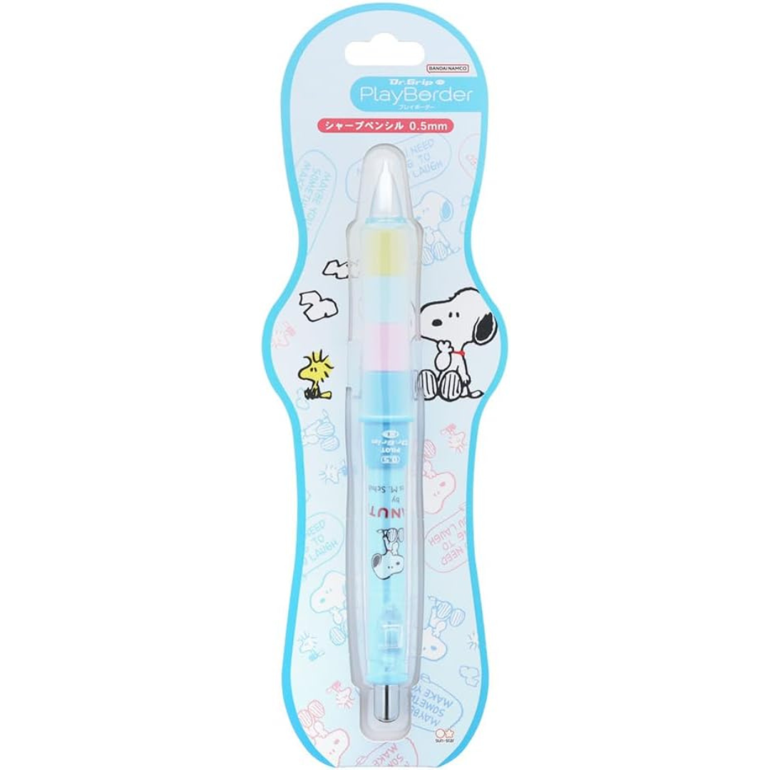 Pilot Dr. Grip Play Border Shaker Mechanical Pencil - 0.5 mm - Snoopy Pattern A