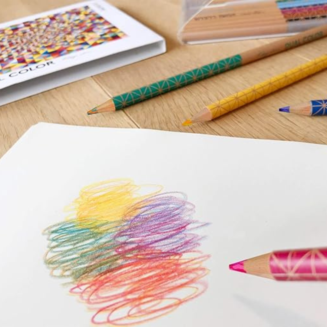 Kokuyo Colored Pencil DUAL COLOR 10 Colors