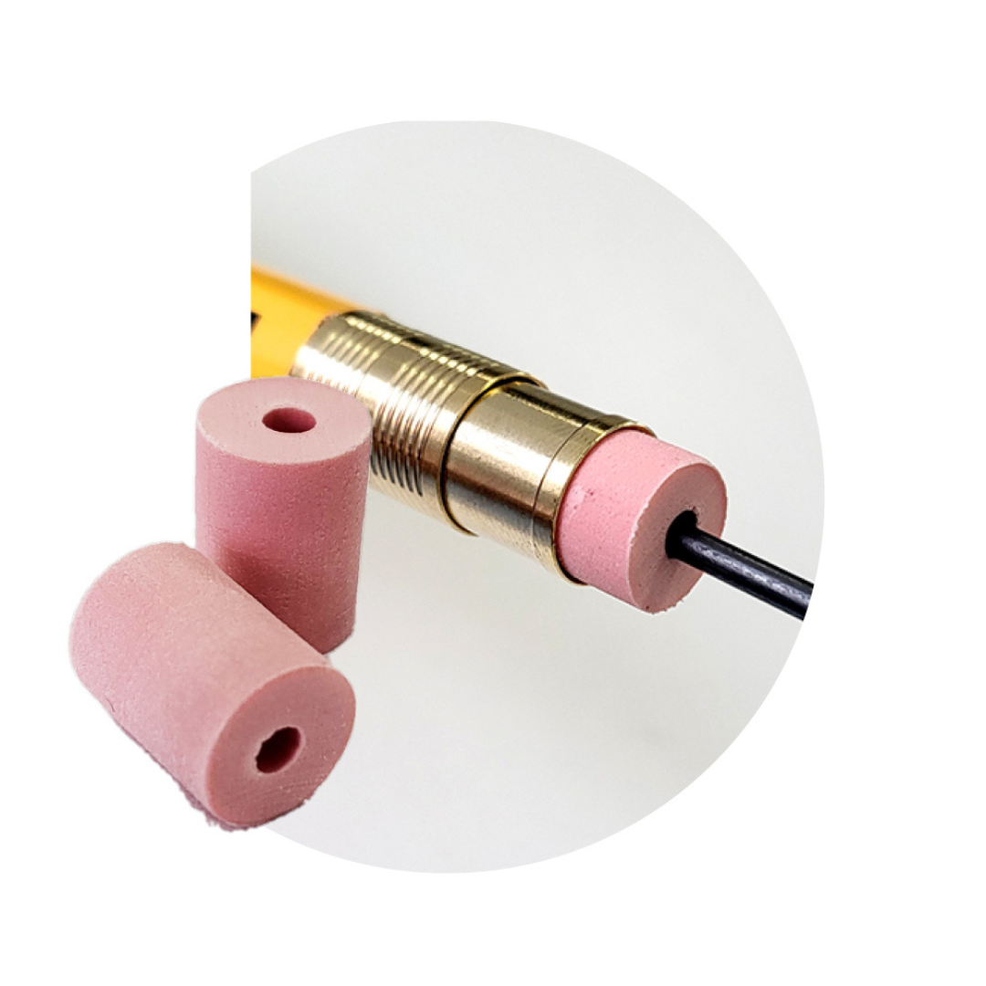 Ohto Wooden Mechanical Pencil, Sharpener & Leads - 2.0 mm