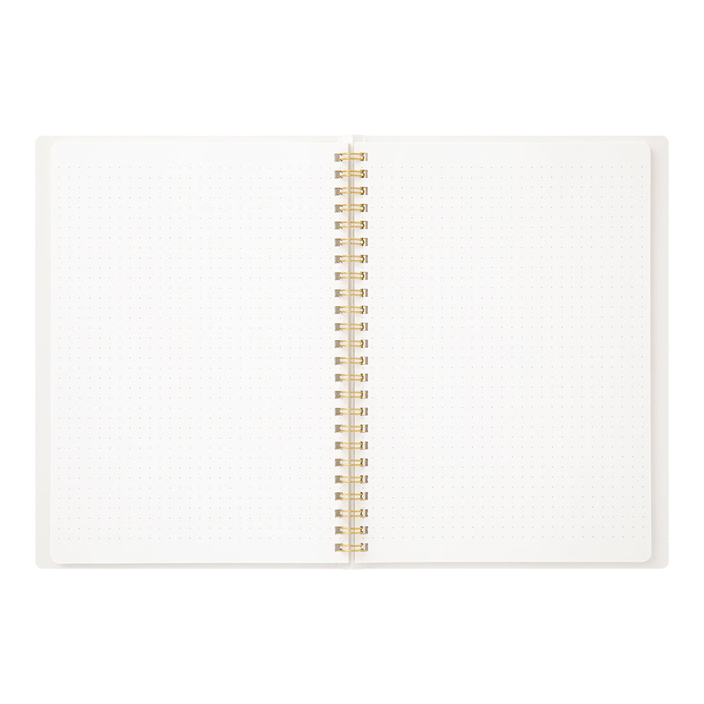 Midori Dot Colour Ring Notebook - A5 - 120 Pages
