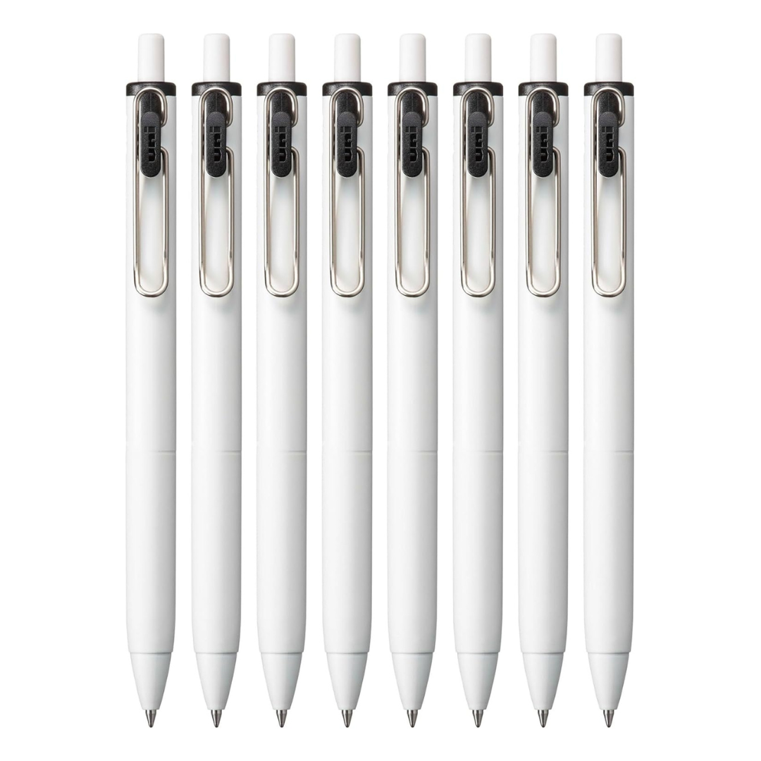 Uni-ball One Gel Black Pen - 0.38 & 0.5 mm