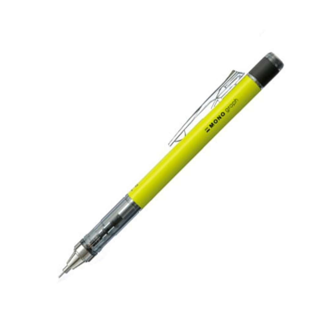 Tombow Mono Graph Shaker Mechanical Pencil - Neon - 0.5 mm