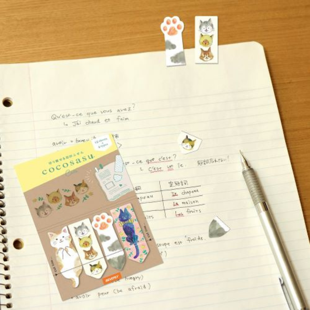 Beverly Cocosasu Page Markers - Pet Animals