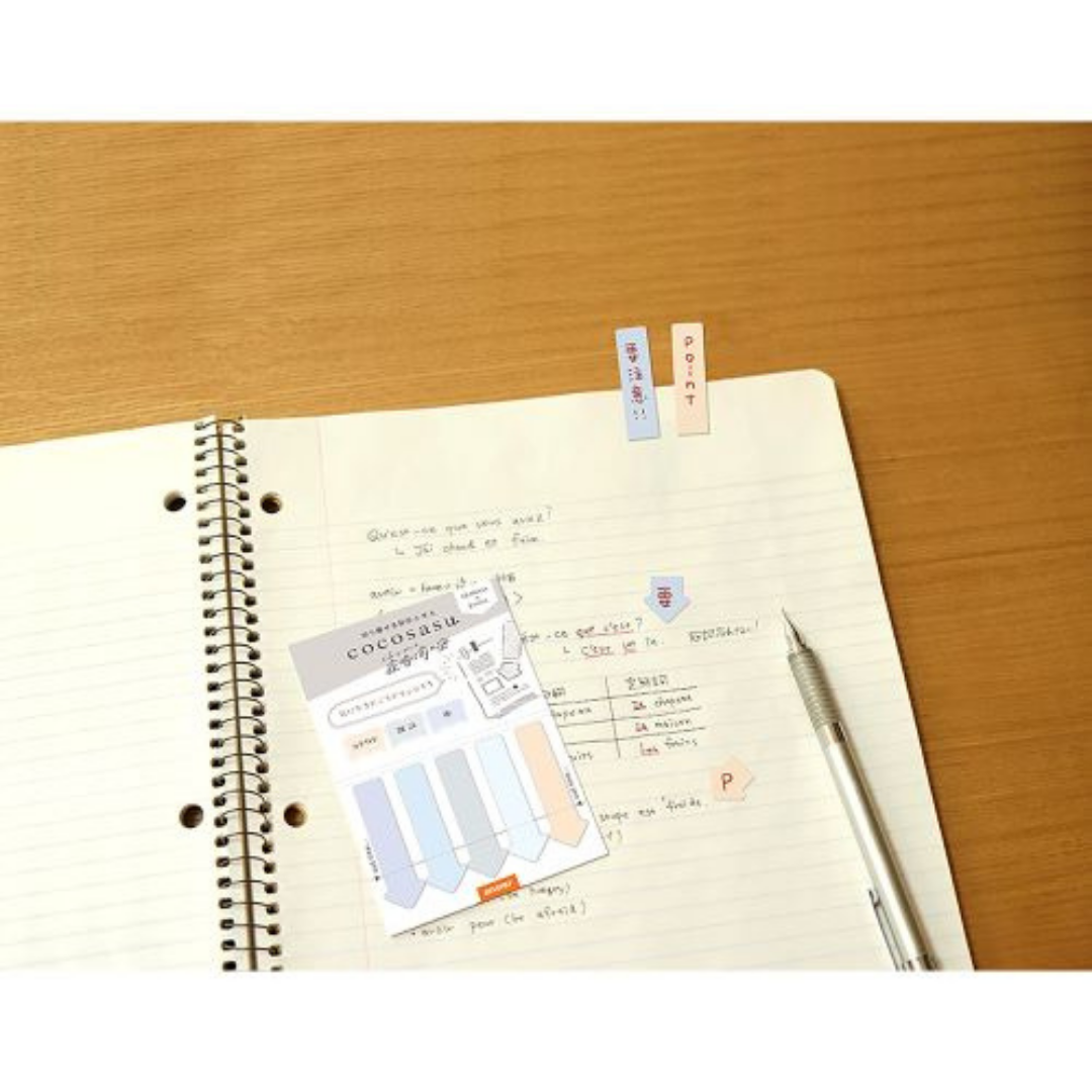 Beverly Cocosasu Page Markers - Arrow Pastel