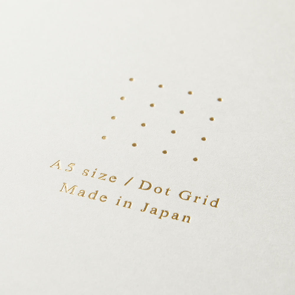 Midori Dot Colour Ring Notebook - A5 - 120 Pages