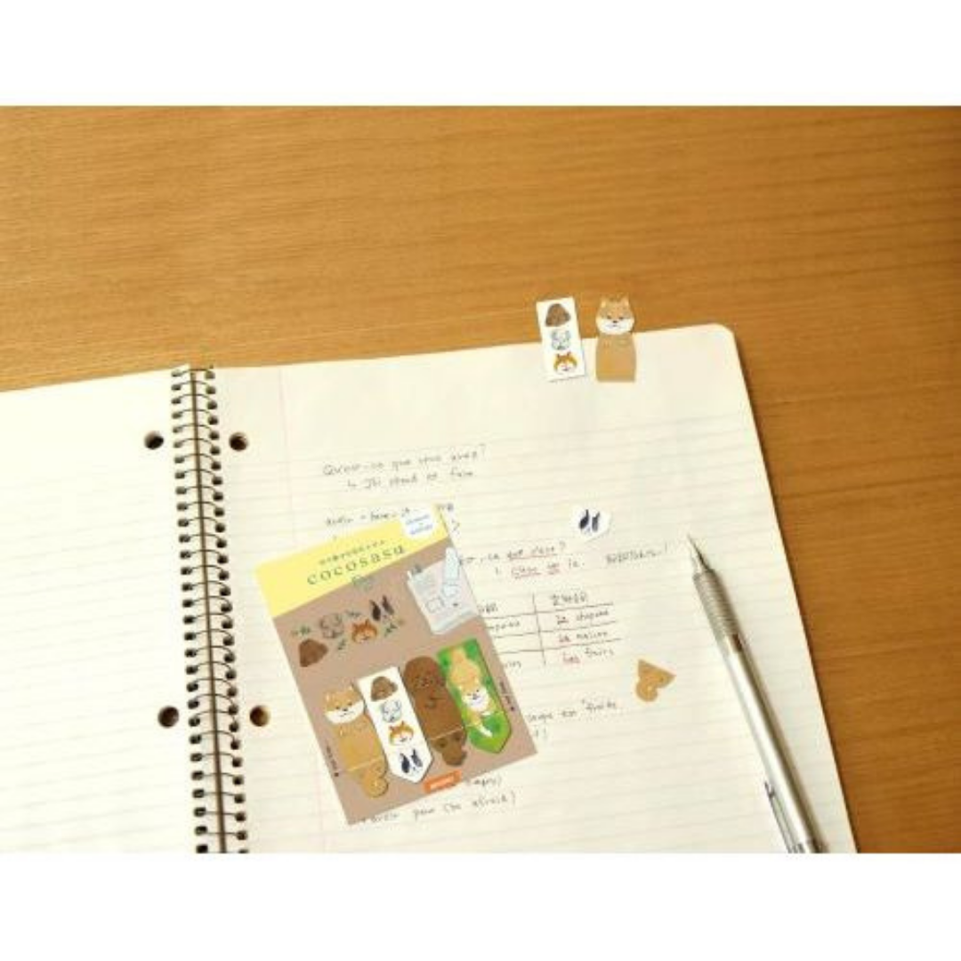 Beverly Cocosasu Page Markers - Pet Animals