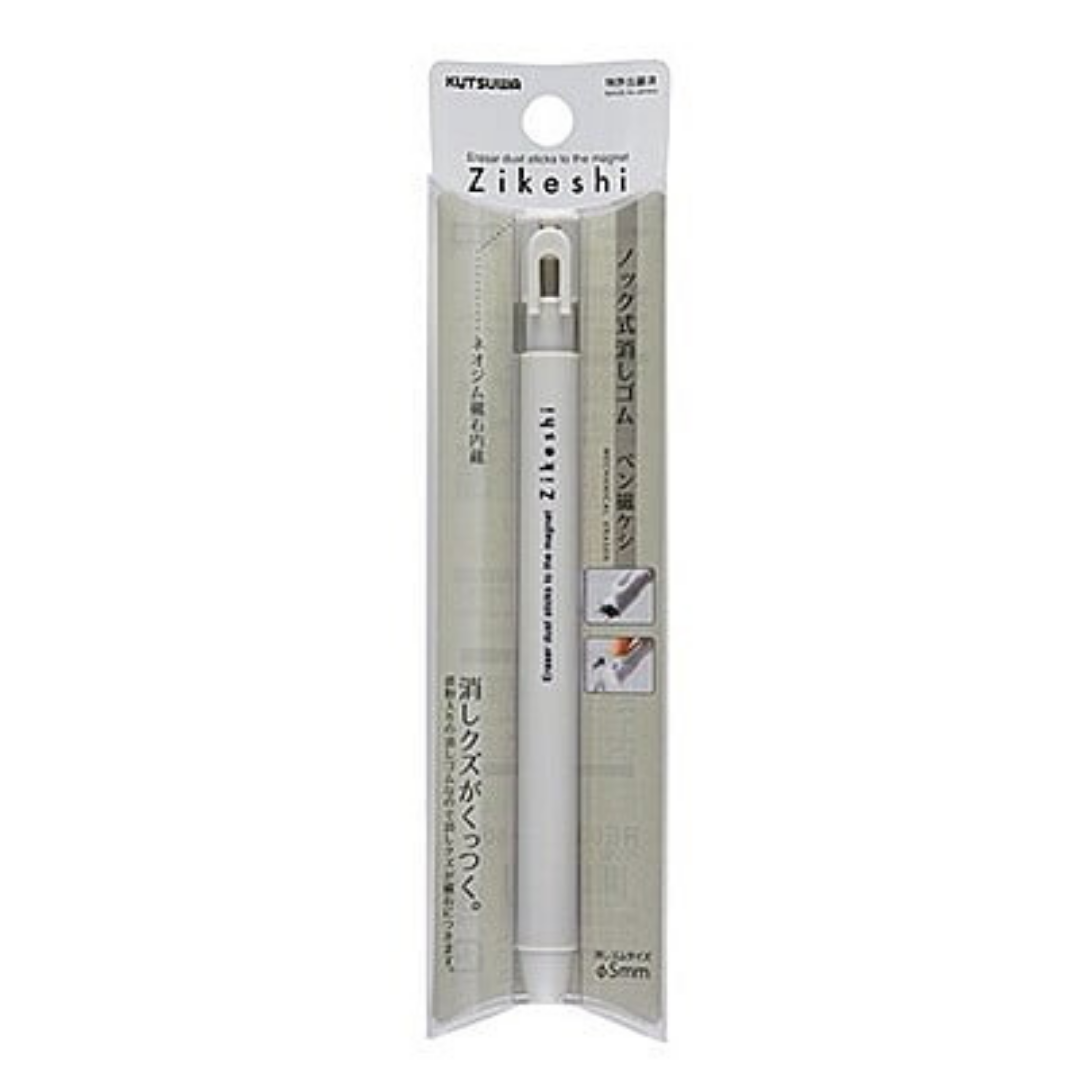 Kutsuwa Pen Zi Keshi Knock Type Magnet Eraser Pink