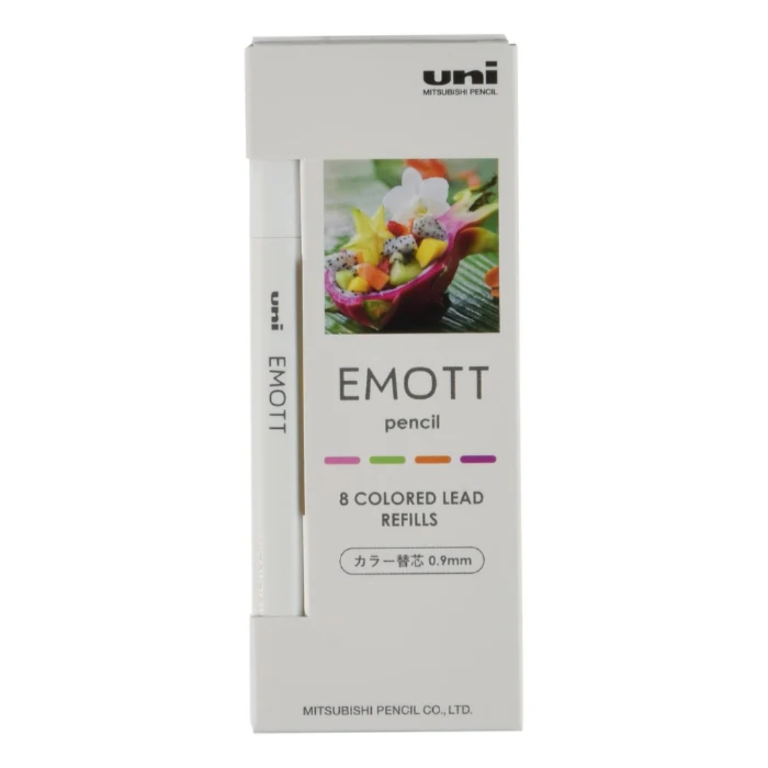 Uni EMOTT Color Lead - 0.9 mm - 4 Color Set