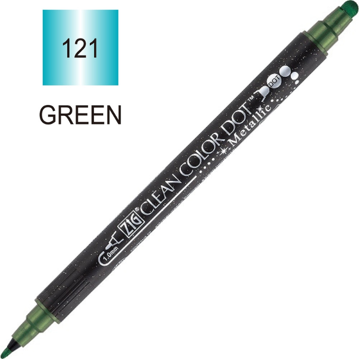 Kuretake ZIG Clean Color Dot Metallic Double-Sided Marker
