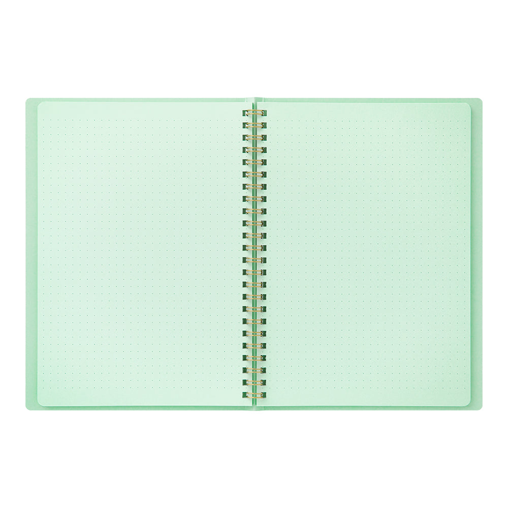 Midori Dot Colour Ring Notebook - A5 - 120 Pages