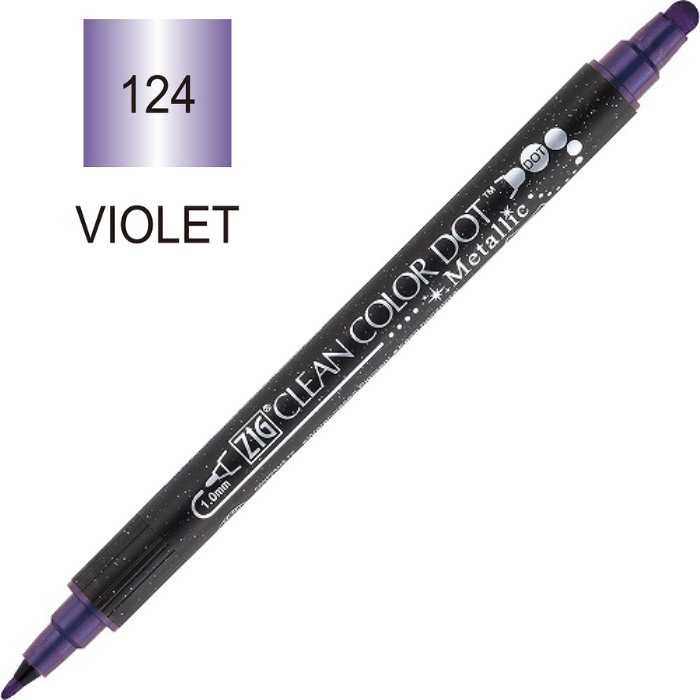 Kuretake ZIG Clean Color Dot Metallic Double-Sided Marker