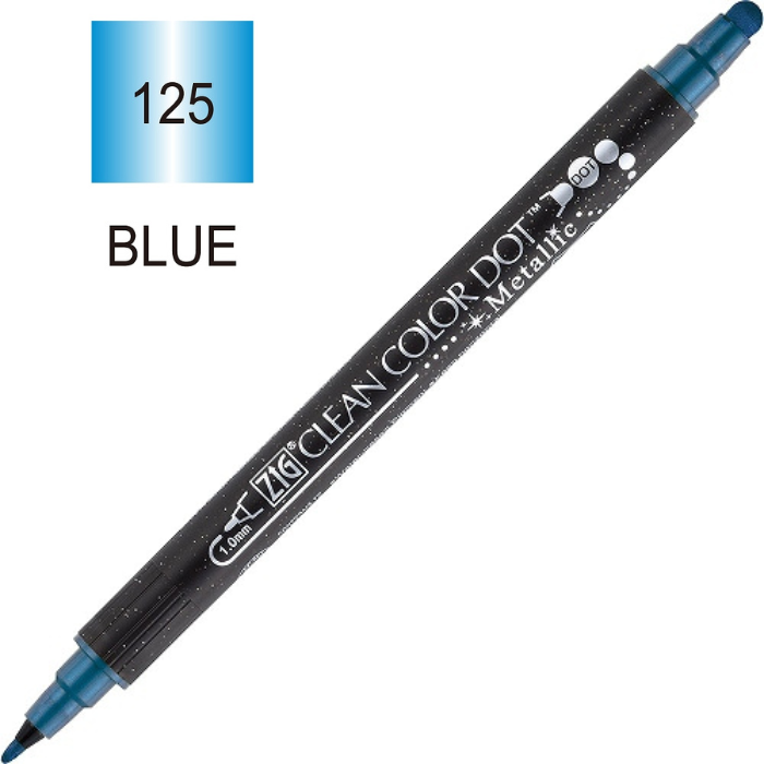 Kuretake ZIG Clean Color Dot Metallic Double-Sided Marker