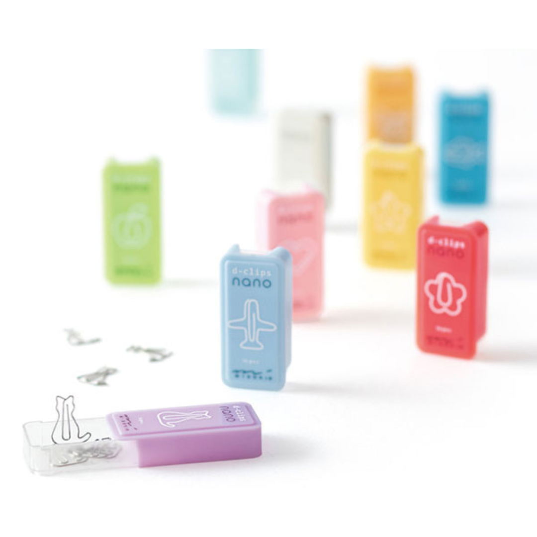 Midori D-Clips Nano Clips - Penguin - Box of 16