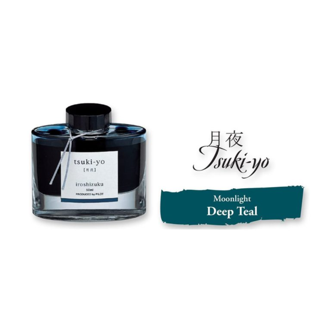 Pilot Iroshizuku Ink Bottle - 50 ML - Tsuki-Yo (Indigo)