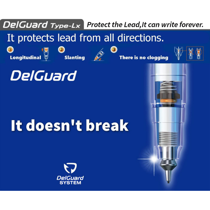Zebra DelGuard Mechanical Pencil 0.7 mm