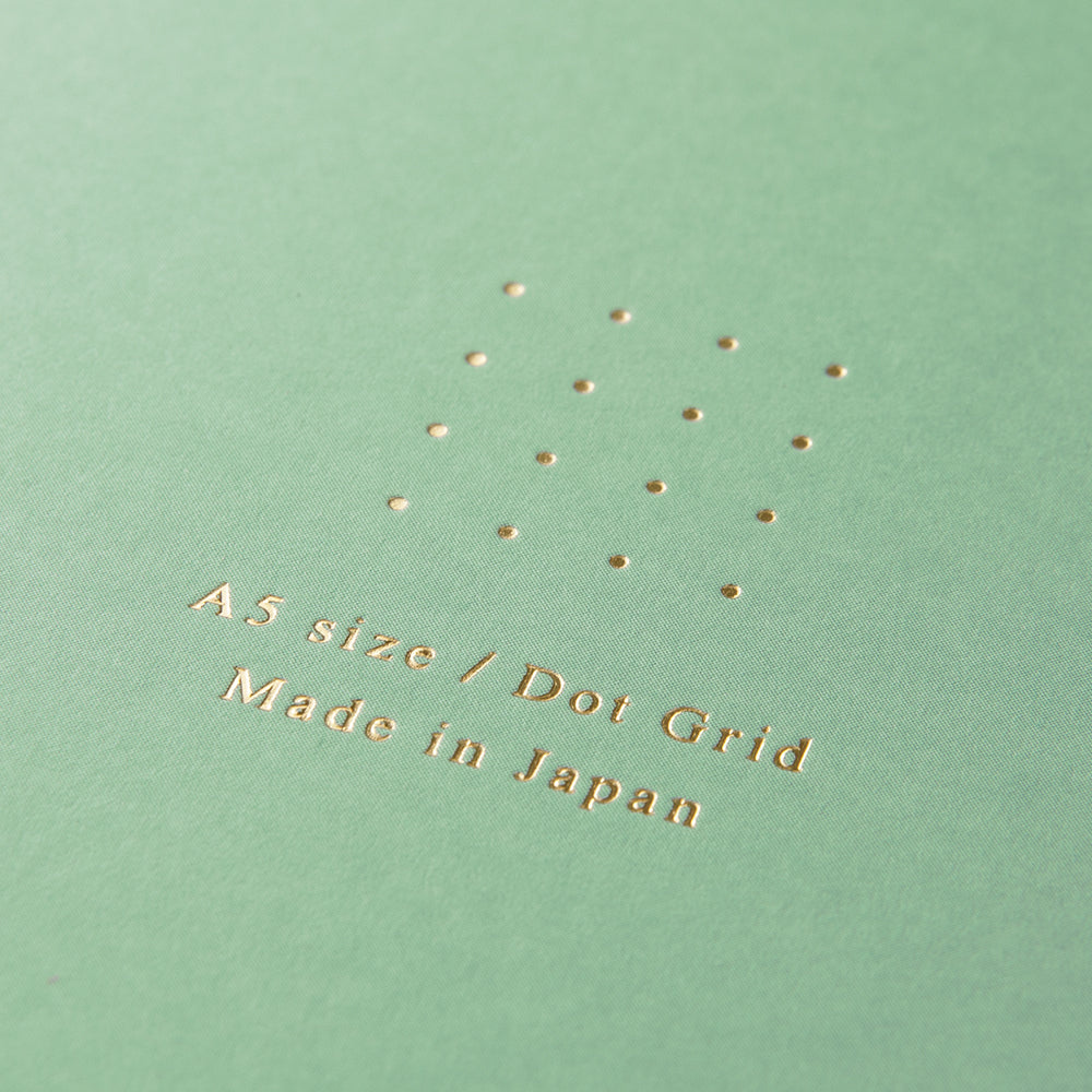 Midori Dot Colour Ring Notebook - A5 - 120 Pages