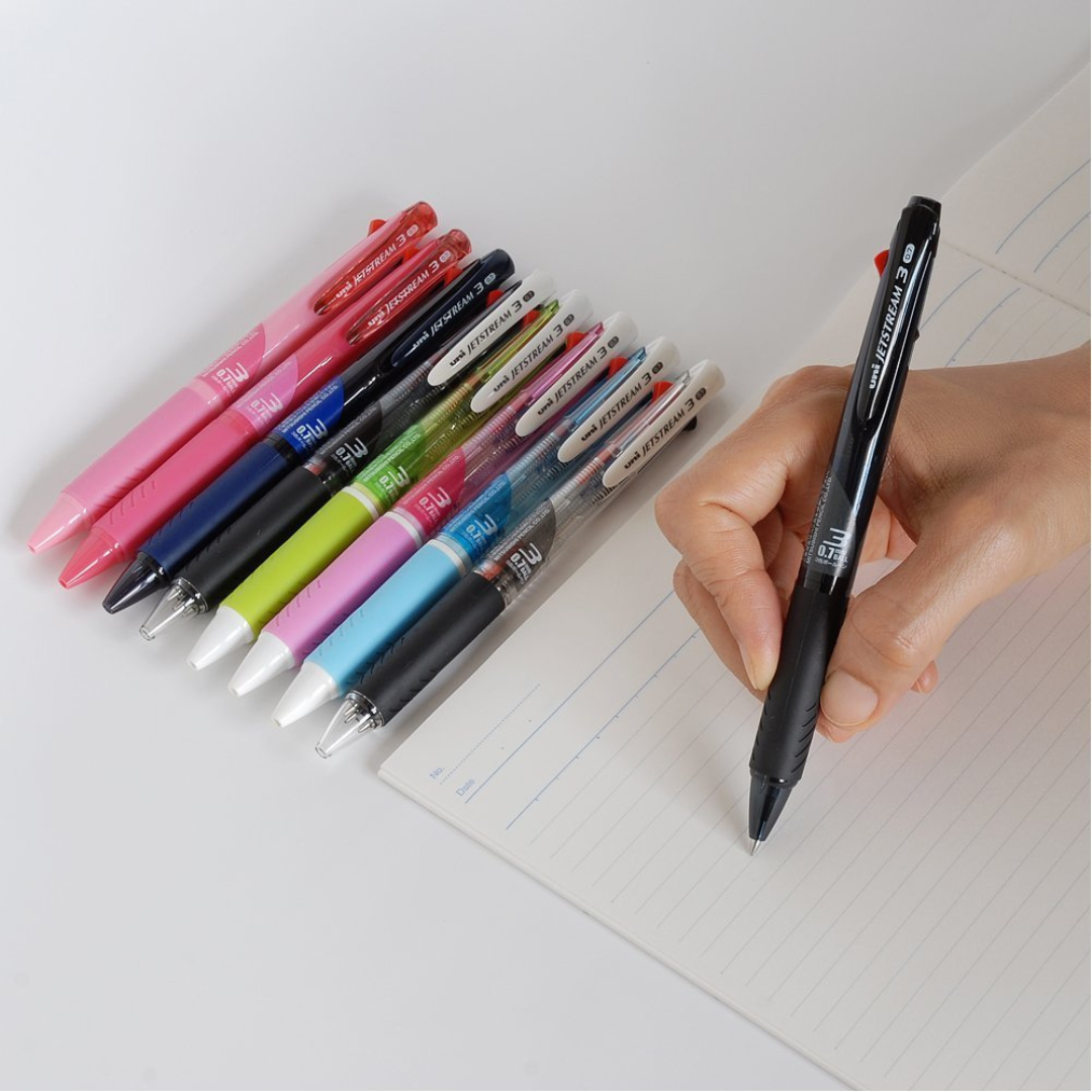 Uni Jetstream 3 Color Ballpoint Multi Pen - 0.7 mm