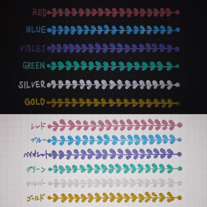 Kuretake ZIG Clean Color Dot Metallic Double-Sided Marker