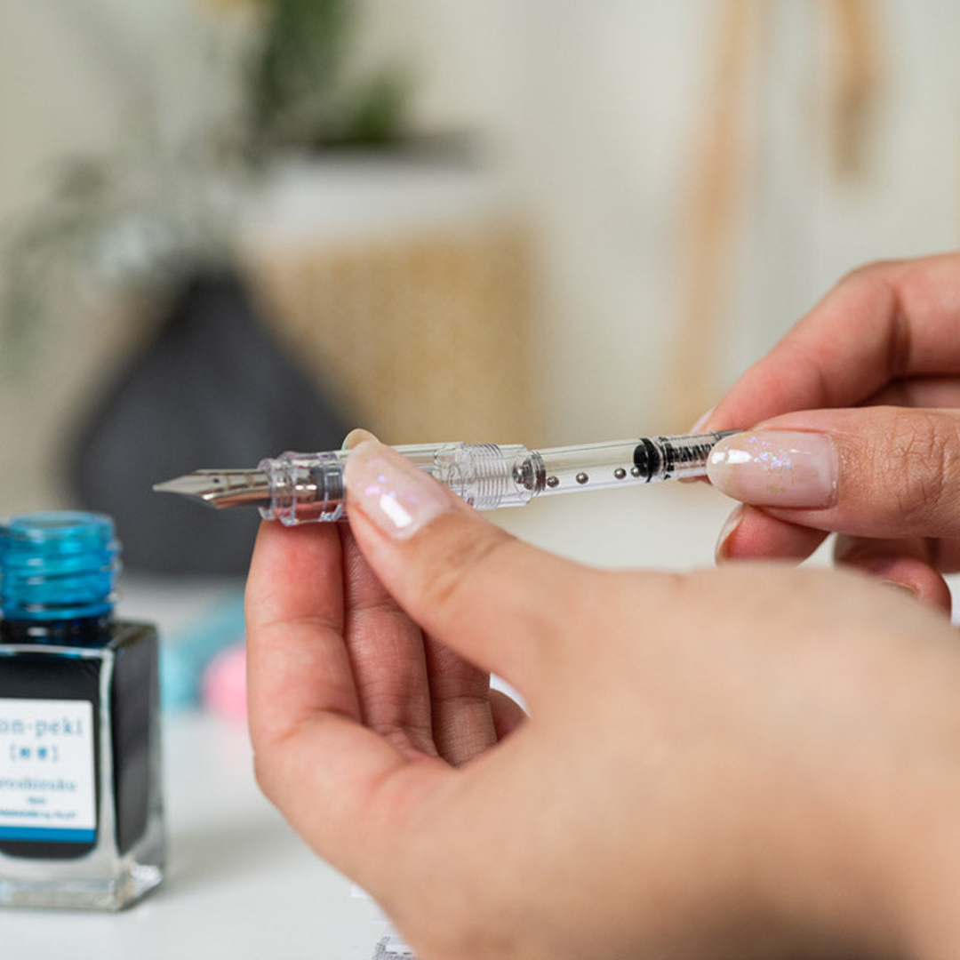 Pilot Kakuno Fountain Pen - Transparent