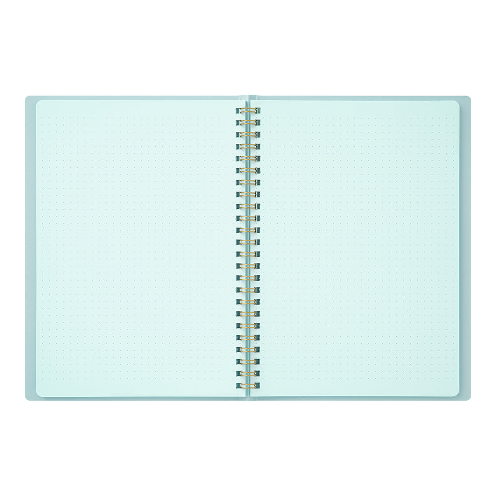 Midori Dot Colour Ring Notebook - A5 - 120 Pages