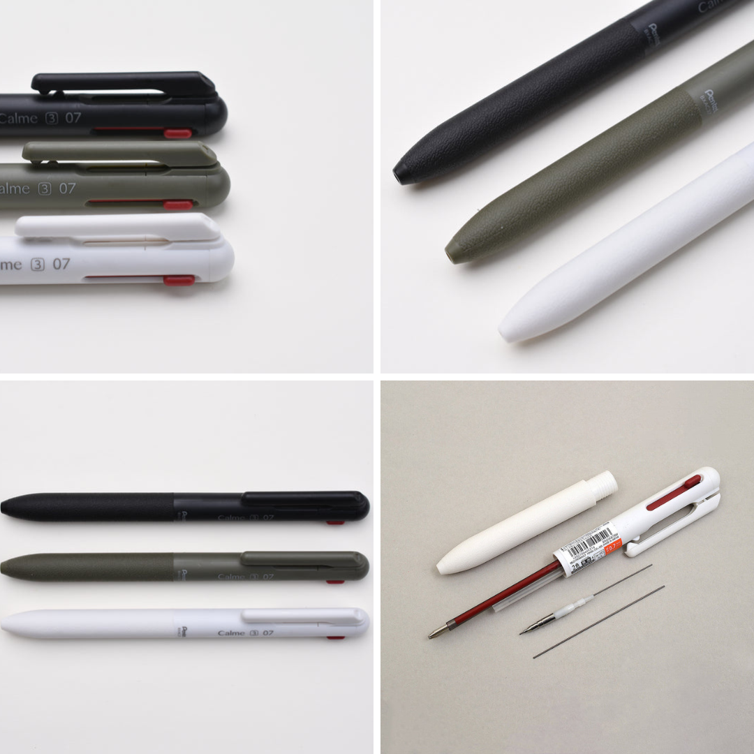 Pentel Calme 2 Color 0.7 mm Ballpoint Multi Pen + 0.5 mm Pencil