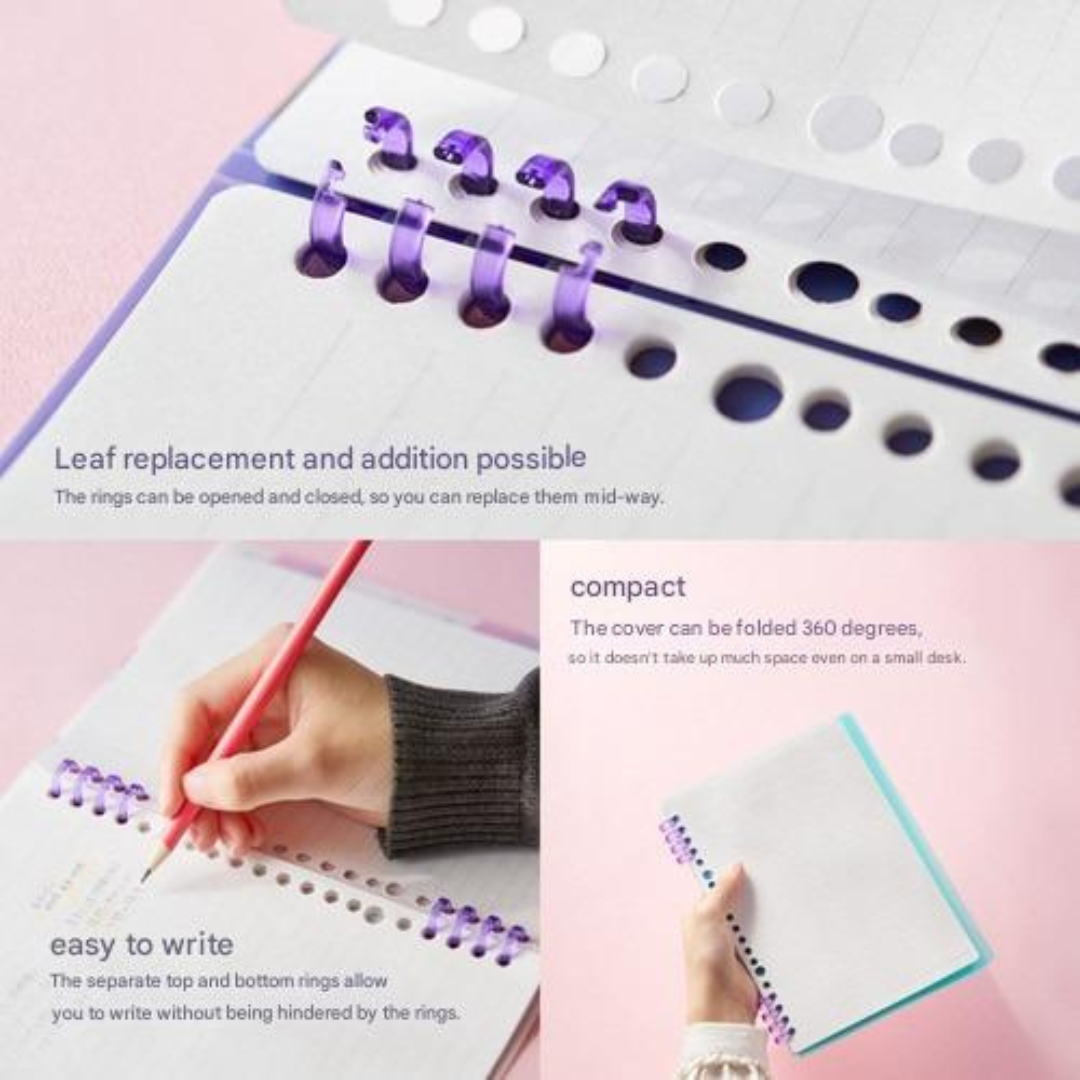 King Jim Spiral Notebook TEFRENU NEO - B5 & A5 Sizes