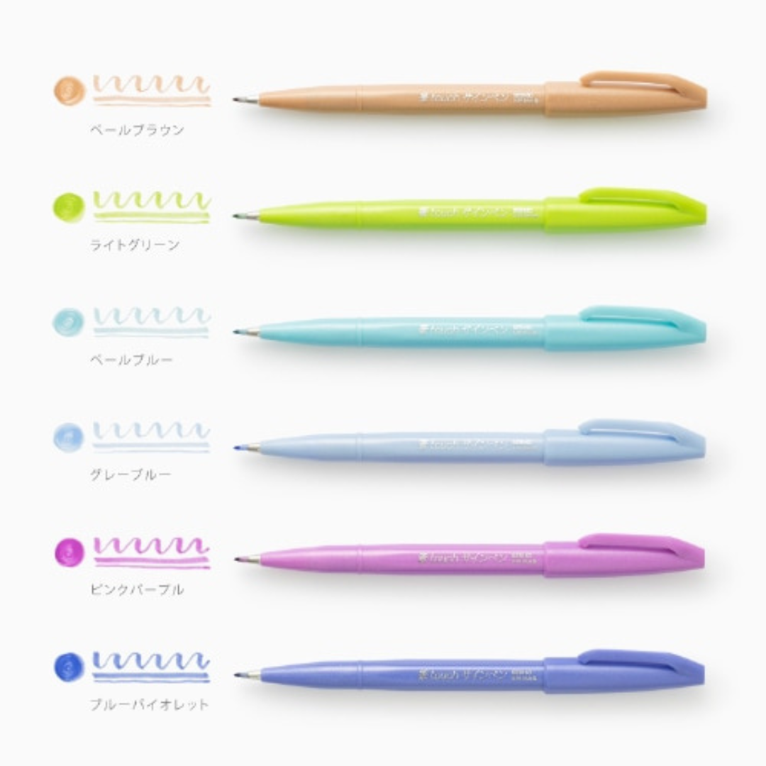 Pentel Fude Touch Brush Sign Pen