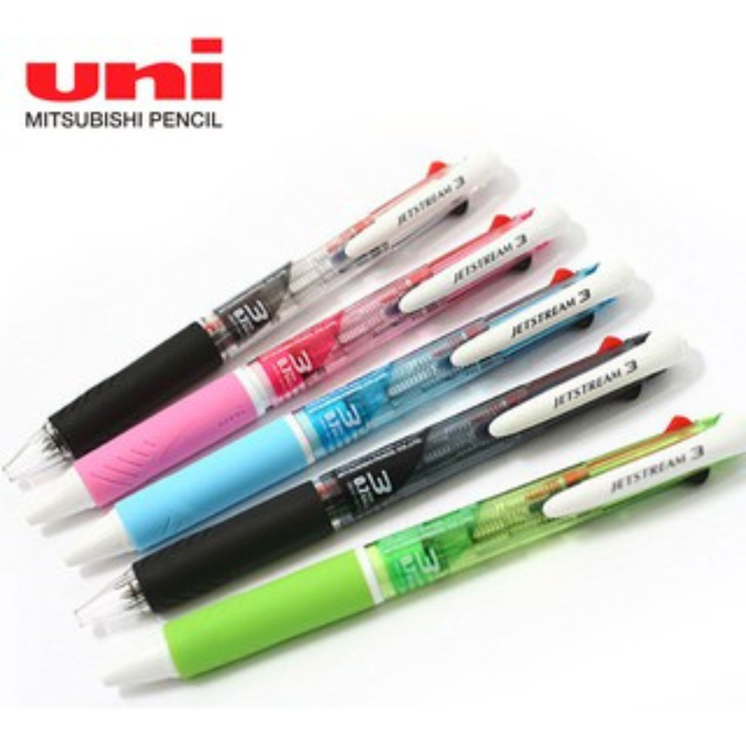 Uni Jetstream 3 Color Ballpoint Multi Pen - 0.7 mm