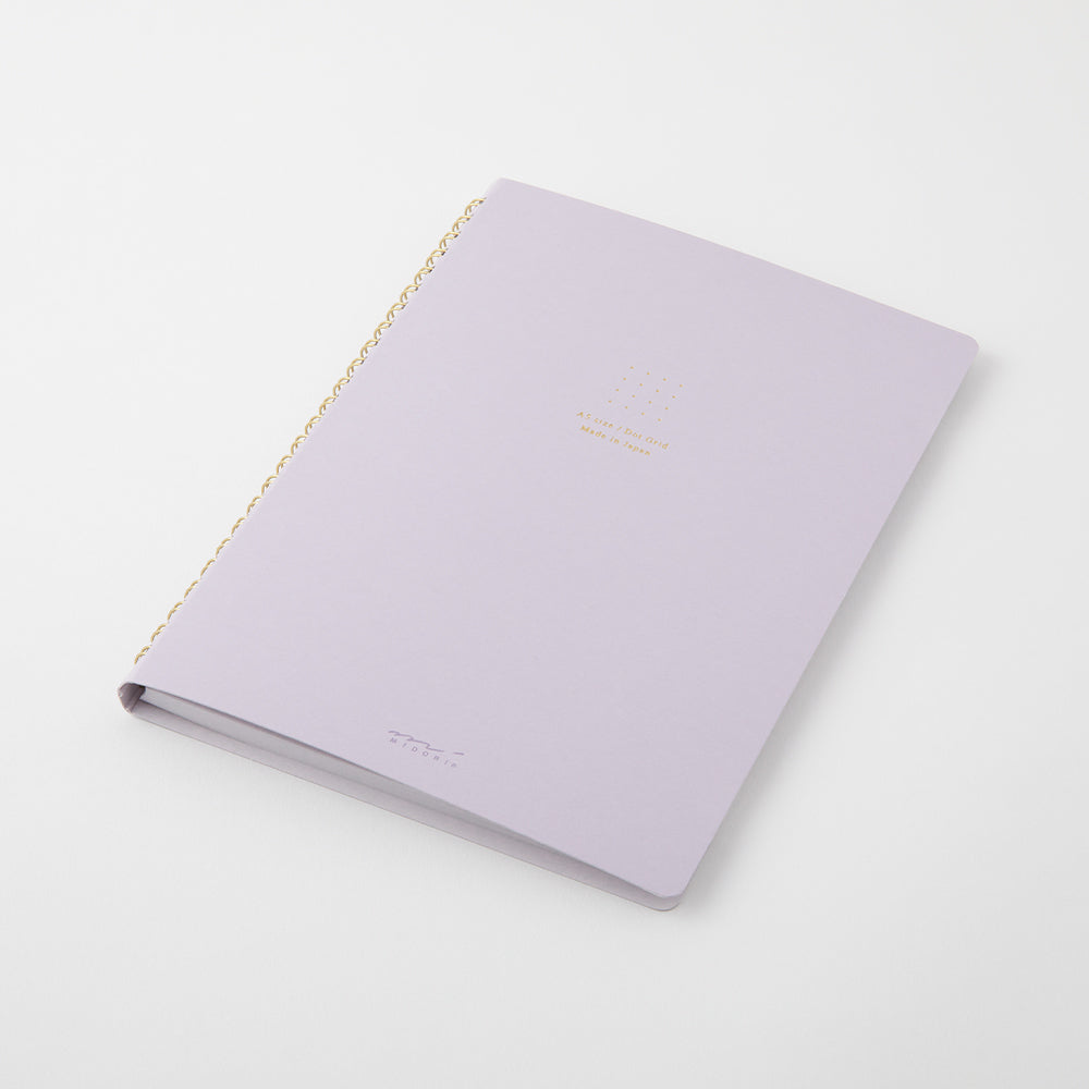 Midori Dot Colour Ring Notebook - A5 - 120 Pages