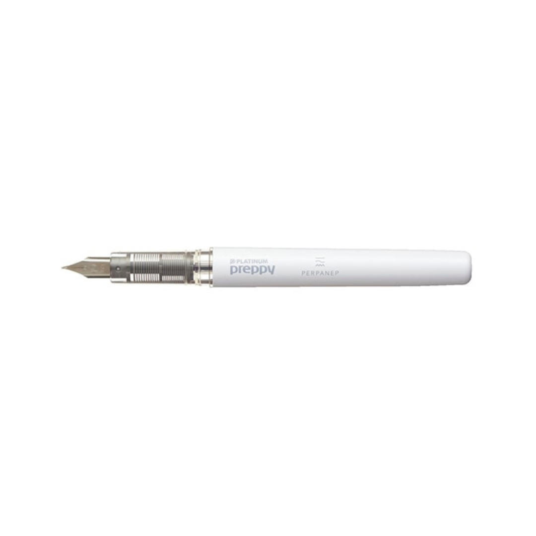 Platinum Preppy Fountain Pen - White Body - Special Edition
