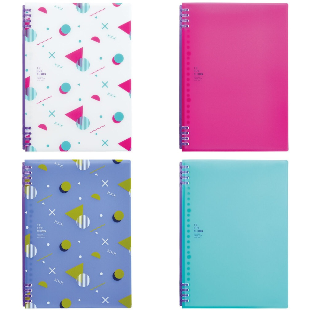 King Jim Spiral Notebook TEFRENU NEO - B5 & A5 Sizes