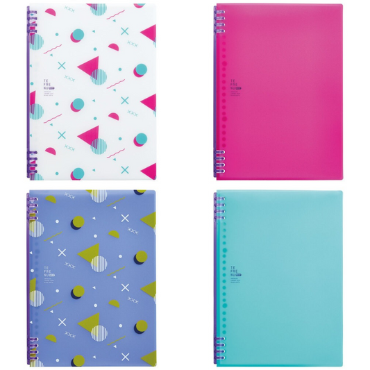 King Jim Spiral Notebook TEFRENU NEO - B5 & A5 Sizes