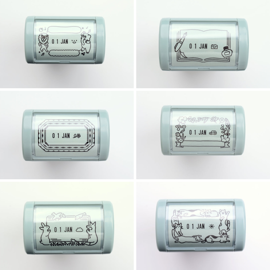 Midori Paintable Rotating Date Stamp - Frame