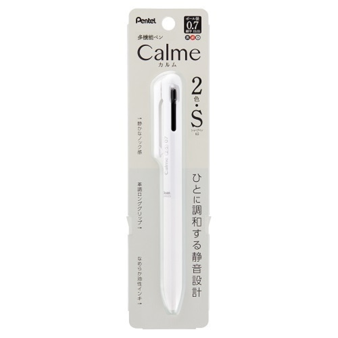 Pentel Calme 2 Color 0.7 mm Ballpoint Multi Pen + 0.5 mm Pencil