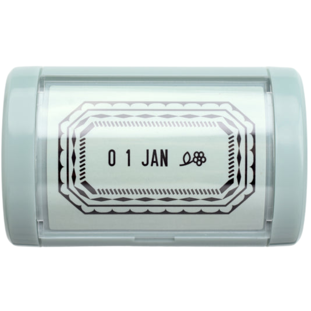 Midori Paintable Rotating Date Stamp - Frame