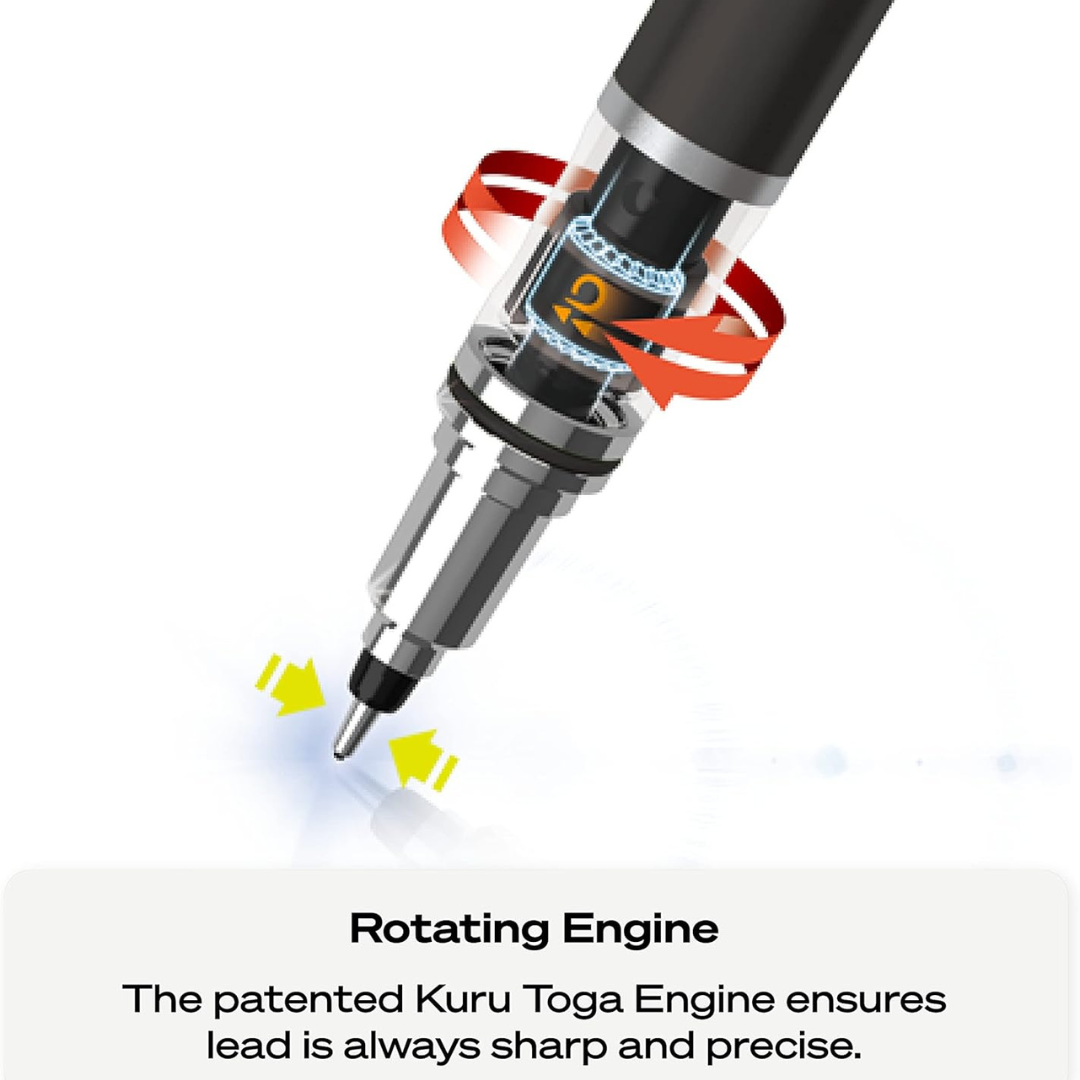 Uni Kuru Toga Roulette Mechanical Pencil - 0.5 mm